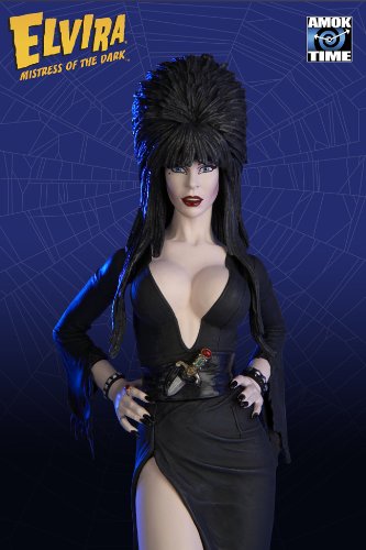 Amok Time Elvira: Mistress Of The Dark Deluxe 7 Action Figure