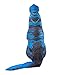 Adult Inflatable T-rex Costume Dinosaur Halloween Suit Cosplay Fantasy Costumes Blue with Backpack & USB Cable