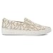 MICHAEL Michael Kors Women's Keaton Slip-On Vanilla Mk Sig Pvc Sneaker 10 M