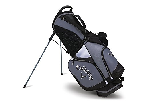Callaway Golf 2017 Capital Stand Bag, Black/White Callaway Golf 2017 Capital Stand Bag, Black/White