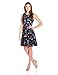 Julian Taylor Women's Fit-and-Flare Strawberry-Print Dress