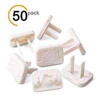 IFELISS Outlet Plug Covers (50 Pack-2 Prong) Mommy