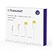 Micro USB Cable, Tronsmart [6 Pack] 20AWG Durable Charging Cable for Nexus, LG, Motorola, Android Smartphones (White, 1ft x 1,3.3ft x 2,6ft x 3)