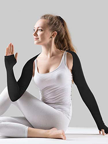 image for BBTO UV Protection Anti UV Cooling Shawl Arm Sleeves Sun Protector wit