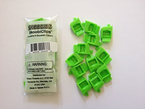 Skoobidz Clips - Contains 6 clasps