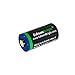 EdisonBright EBR65 RCR123A 650mAh 3.7v rechargeable protected li-ion type 16340 battery