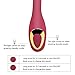 Clitoral Sucking Vibrator G Spot Vibrator Nipples Suction Clitoris Stimulator,Treediride Dual Motor 10 Vibration Modes Vagina Massager Waterproof Vibrating Dildo Rechargeable Sex Toys for Women Couple
