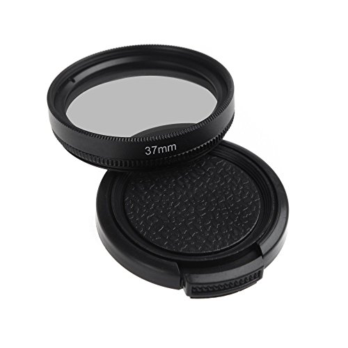 Williamcr Xiaomi Yi II 4K 4K+ Action Camera Lens Protective Cap Cover+37mm UV Filter Lens For XIAOMi Yi 2 4K 4K+ Camera Accessories