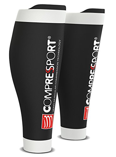 Compressport Calf R2 V2 Compression Sleeves Black T2