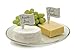 RSVP INTERNATIONAL White Porcelain Cheese Flags, 1 EA