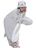 FashionFits Unisex Adult Cartoon Cosplay Seal Jumpsuit Sleeping Wear Pyjama