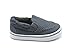 EASY21 Boys Boat Shoes Loafers Kids Casual Shoes Slip On JR-14F,Grey,Size 4