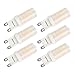 Seealle Dimmable G9 LED Bulb 4W Warm White 3000K G9 Bi-Pin Base 40W Halogen Equivalent AC120V(Pack of 6)