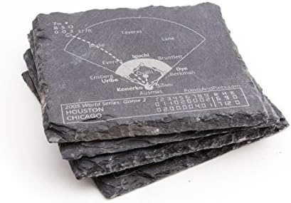 Greatest White Sox Plays - Slate Coasters (Set of 4)