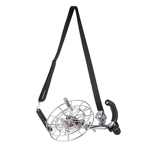 ZUINIUBI Kite Line Winder Reel Brake Control 11inch Professional Stainless Winder Reel Study Strong for Adult