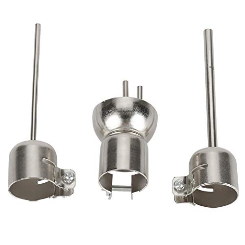 Heat Gun Nozzle Great Part to Replace For 850 Hot Air Soldering Station Repair Tool Accessory(3pcs Set)