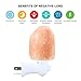 Salt Lamp,SDlife Home Decor Night Light with Wall Plug (A)