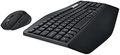 Logitech MK850 Combo Clavier et Souris sans Fil Multidispositifs, 2,4 GHz/Bluetooth, Structure Courbée, Souris sans FIl, 12 Boutons Programables, Batterie Longue Durée 3 Ans, PC/Mac, AZERTY Français