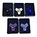Starsprairie Fidget Hand Spinner EDC Toys Stress Relief, ADHD, Anxiety Autism for Kids Adults Fidgeters Triangle Stainless Metal Aluminum (black)