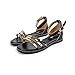 Meeshine Women Casual Gladiator Roman Style Ankle Strap Flat Summer Sandals Shoes
