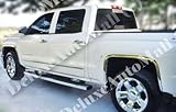 2014 2015 Chevy Silverado 1500 (NEW Body!) Chrome Stainless Steel Fender Trims (4 Pieces Set)