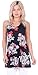 Popana Womens Casual Sleeveless Summer Tunic Tank Top for Leggings Made In USA