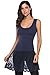 Meaneor Womens Plus Size Casual Basic Tank Top Lace Bottom Dress