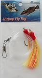 Shrimp Fly Rigged - Size 5/0 - Yellow/red - 10 Packs - Item # 376