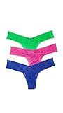 Hanky Panky Women's Signature Lace Low Rise Thong 3 Pack