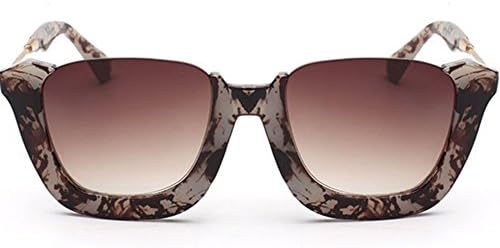 GUGGE Womens Half Frame Fashion Sunglasses Driving Glass(C3)