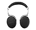 Parrot Zik 3 Wireless Bluetooth Headphones - Adaptive Noise Control, Proximity Sensor, Wireless Charging - Black Leather Grain
