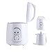 Fdit Saunas Steamer Pot 1.5-1.8L Home Portable Steam Sauna Suit Home Spa 110V(US Plug)