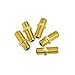Mediabridge™ F81 Splice Connector - 3GHz Female to Female F-Type Coaxial Cable Extension - Gold-Plated - 5 Pack - (Part# CONN-F81G-5PK)