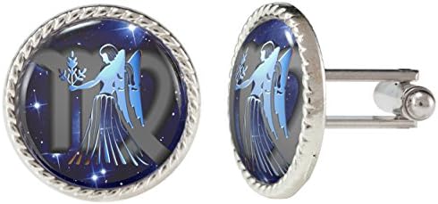 Horoscope Zodiac Sign Virgo Cuff Links