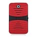 [Rhino] TM Red Heavy Duty Rugged Impact Hybrid Case with Build in Kickstand Protective Case for Samsung Tablet Galaxy Tab 3 7.0-inch P3200