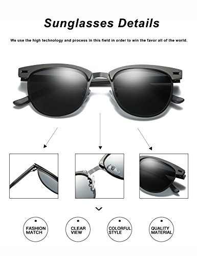 Rolf Rossini Polarisierte Retro Sonnenbrille – Bild 5