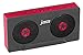 JAM Rewind Wireless Bluetooth Speaker, Portable, Dynamic Sound, Rechargeable Battery, Retro Design, Built-in Speakerphone, Works with iPhone, Android, Tablets, Cassette Design, HX-P540RD Red