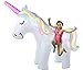 THE ORIGINAL UNICORN SPRINKLER Toy - Giant Inflatable Unicorn Sprinkler for Kids Adults - Great Outdoor Birthday Party Game for Backyard - Unicorn Gifts for Girls and Boys - Durable PVC