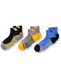 Stride Rite Little Boys 'made2play Deporte cuarto de calcetines-3 Pack