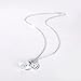 Simulated Diamond Birthstone Necklace Teardrop Pendant Elements Crystal April Anniversary Gifts For Her Valentine's Day Gifts Birthday Gifts for Wife Girlfriend Women Girls Romantic Gifts For Her