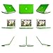 iPearl mCover Hard Shell Cover Case + Keyboard Skin for Model A1342 White Unibody 13-inch MacBook (Part No. MC207LL/A or MC516LL/A, Released After Oct. 20, 2009) (Green)
