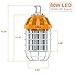 80W LED Drop Light For 250-300W HID/HPS/MH Replacement, 10070 Lumens, Spring Loaded Safety Latch, High Bay Lighting, Wire Guard, US Plug, 100-277VAC Rated, UL Listed & DLC Qualified (5000K Cool White)
