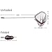 PAMASE Fish Landing Net - 56'' Telescoping Steel Pole with Rubber Coated Mesh + Carrying Bag
