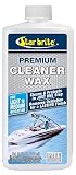 STAR BRITE One-Step Heavy Duty Cleaner Wax with PTEF - Removes Oxidation - Restores & Protects