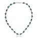 Gem Stone King 18 Inch Simulated Turquoise Howlite and Cultured Freshwater Pearl and Spacers Necklace and Earrings For Women