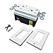 [5 Pack] SECKATECH 20 Amp 125 Volt Tamper-Resistant GFCI Wall Outlet Receptacle with 10 Free Wall Plates. The Product Details in the Description-ETL Listed,White