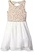 Rare Editions Girls' Big Lace Bodice to Chiffon Skirt Social Dress