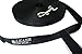 Leashboss Long Trainer - 20 Foot 3/4 Inch Lead - Nylon Dog Training Leash with Storage Strap - K9 Recall (20 Ft, 3/4, Black)