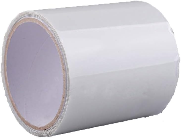 Rubberized Waterproof Tape,Shield Power Tape,All Weather Patch Tape Stretchy Sealing Tape for Roofing,Waterproof Tape for Pipes,Patch Holes Cracks,Butyl Tape 4 inch x 5 feet,White