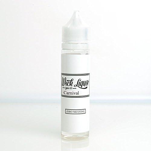 50ml Wick Liquor Short Fill ShortFill E Liquid Eliquid - No Nicotine (Carnival)